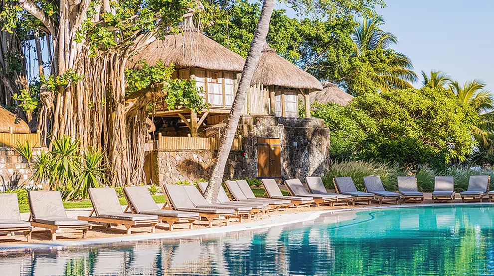 Mauritius byr på eksotiske resorts med basseng og luksus