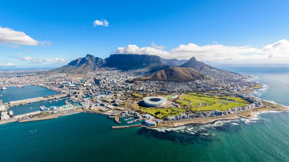 Vakre Cape Town bør også være en del av reisen til Sør-Afrika