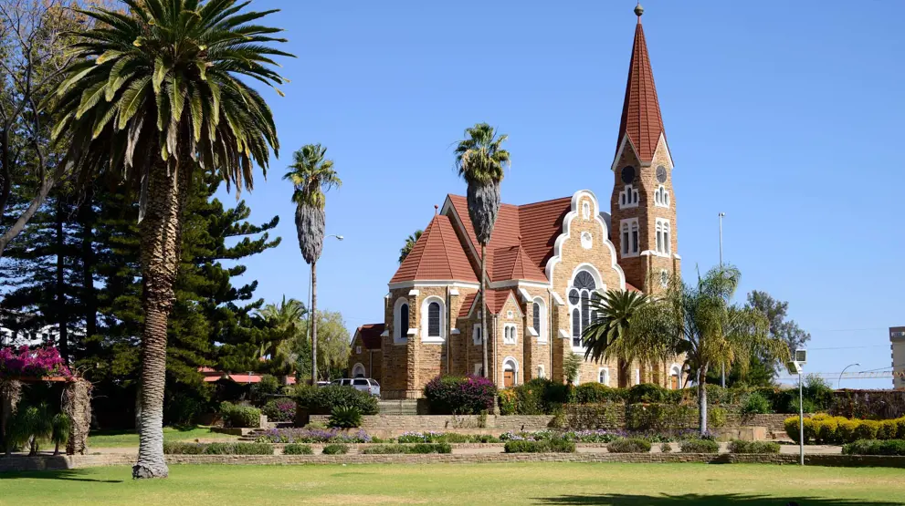 Namibias hovedstad Windhoek